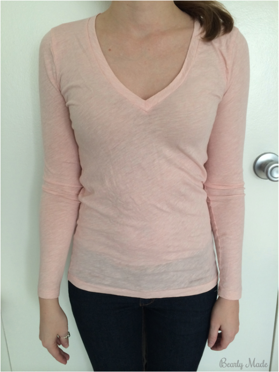 Perfect Undershirt for Cashmere Sweater from J. Crew